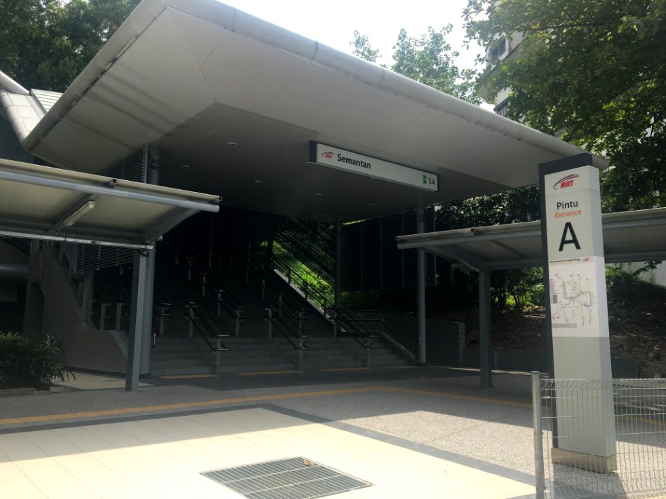 MRT Sungai Buloh-Kajang Line Semantan Station 2