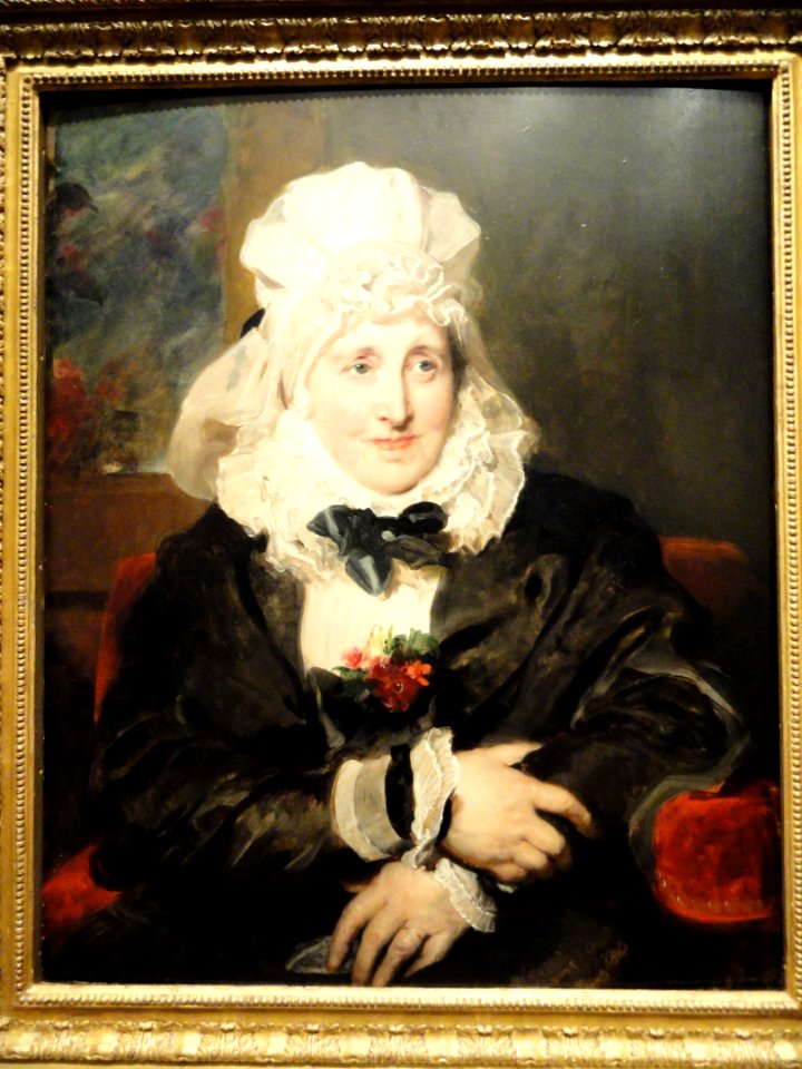 Mrs. William Lock of Norbury, Sir Thomas Lawrence, 1829 - Nelson-Atkins Museum of Art - DSC08932