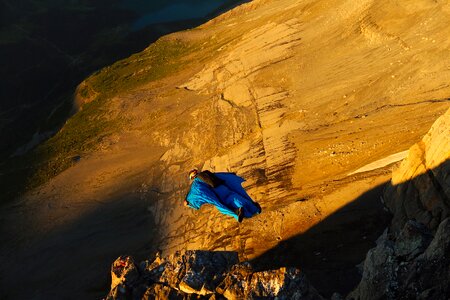 Cliff landscape extreme