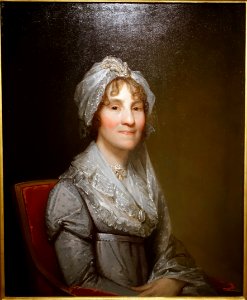 Mrs. Sarah Parkman by Gilbert Stuart, c. 1810, oil on wood panel - Peabody Essex Museum - DSC07645