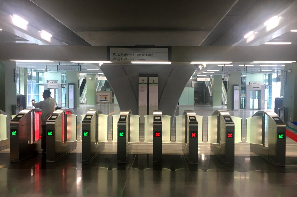 MRT Sungai Buloh-Kajang Line Semantan Station 5