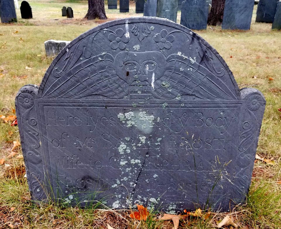 Mrs. Sarah Frost - Old Burying Ground - Arlington, MA - 20200816 091712