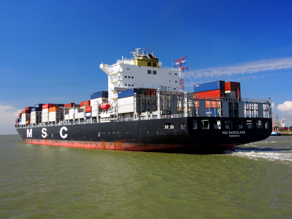 MSC Barcelona - IMO 9480186, Berendrechtsluis, Port of Antwerp, pic13