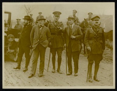 Mr Lloyd George, M. Albert Thomas and lord Reading, Bestanddeelnr 158-0466