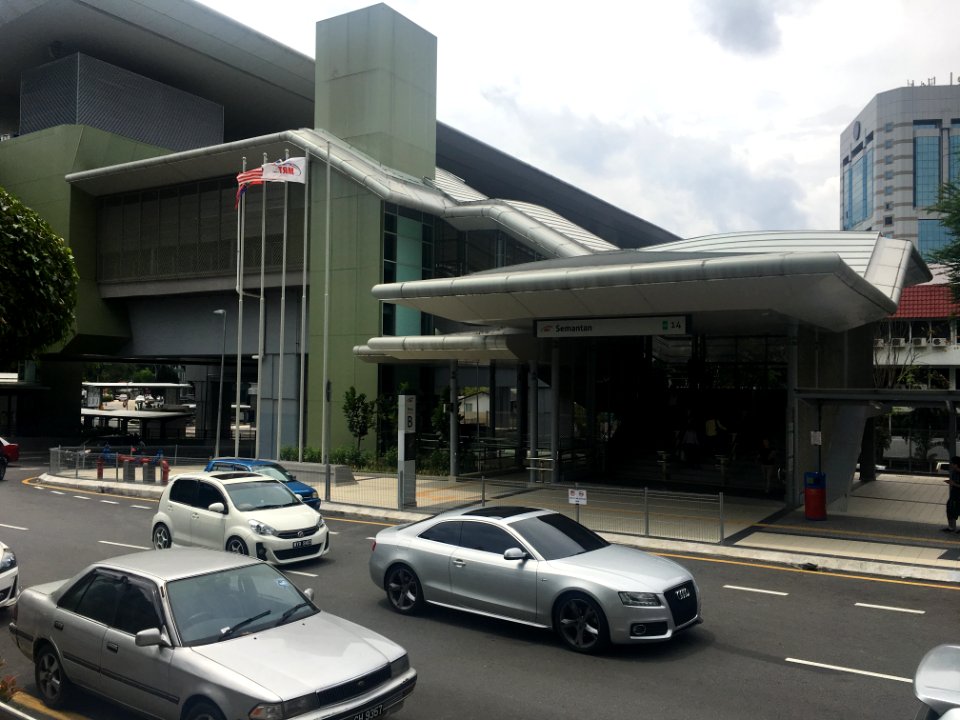MRT Sungai Buloh-Kajang Line Semantan Station 1