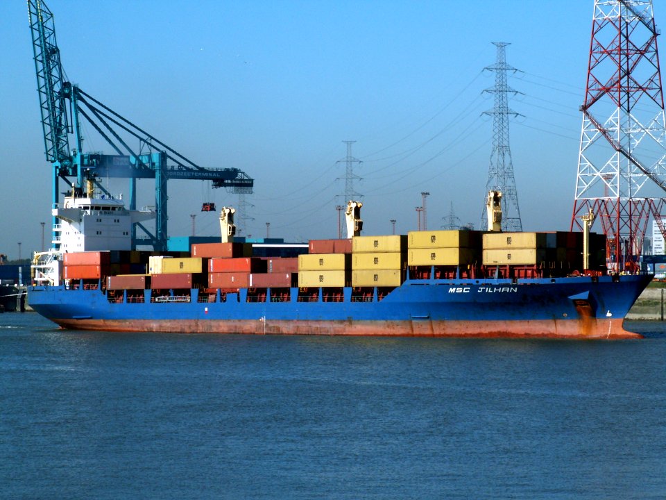 MSC Jilhan Port of Antwerp 10-Oct-2005