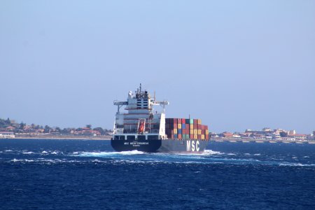 MSC Mediterranean - Strait of Messina photo