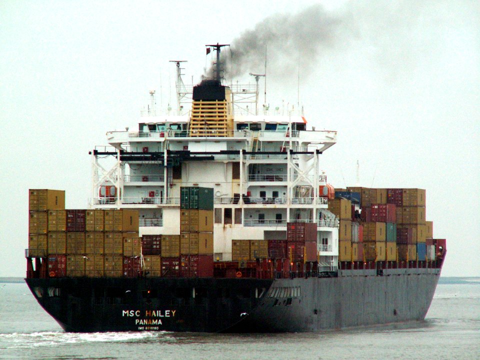 MSC Hailey p3, at Port of Antwerp, Belgium 23-Dec-2005