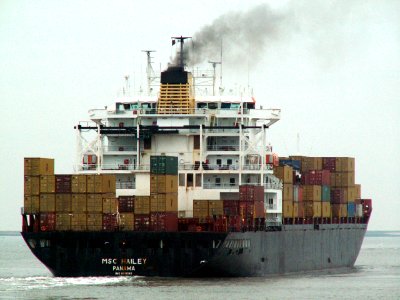 MSC Hailey p3, at Port of Antwerp, Belgium 23-Dec-2005