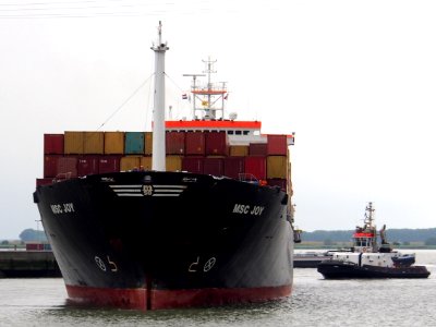 MSC Joy - IMO 9039250, Zandvlietsluis, Port of Antwerp pic1
