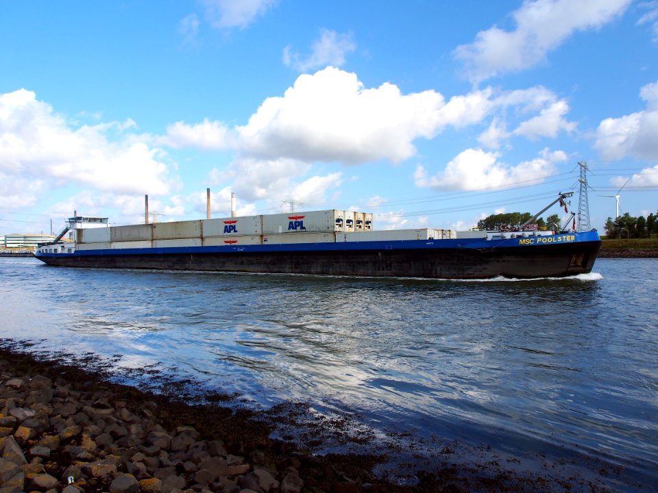 MSC Poolster, ENI 06003772, Hartel kanaal