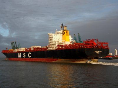 MSC Roberta (ship, 1993), IMO 9038907, Port of Antwerp, Belgium pic12