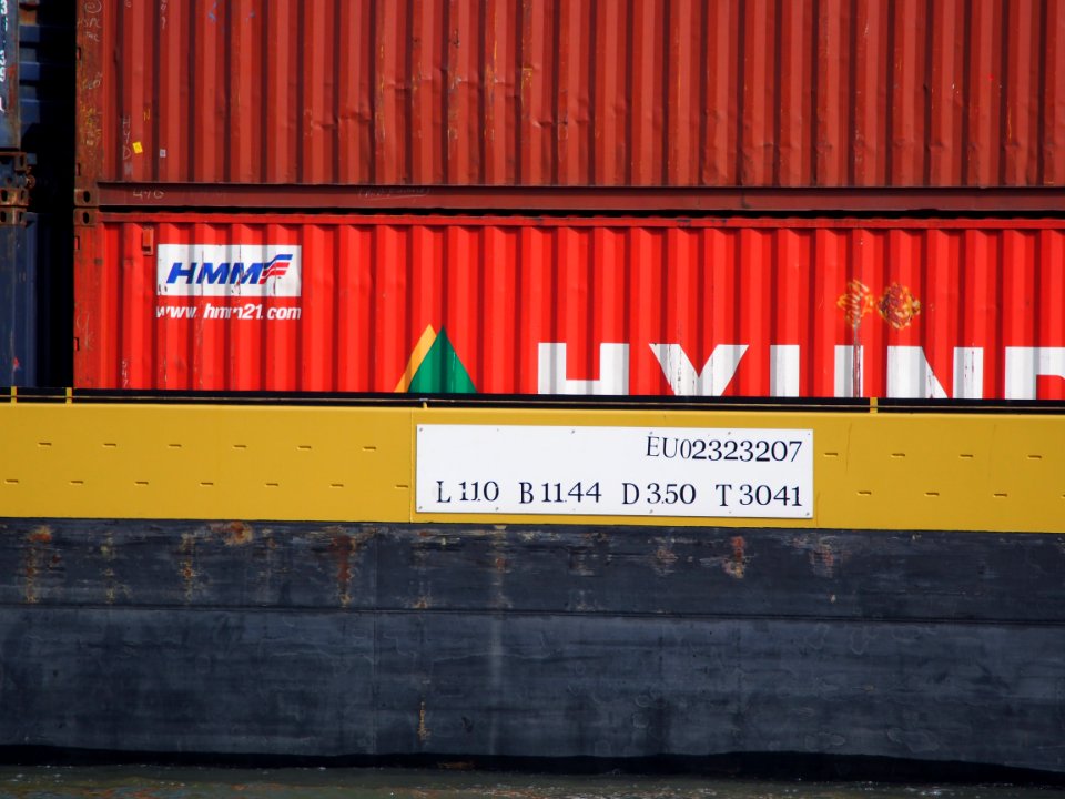 MSC Maas - ENI 02323207, Het Scheur, Port of Rotterdam
