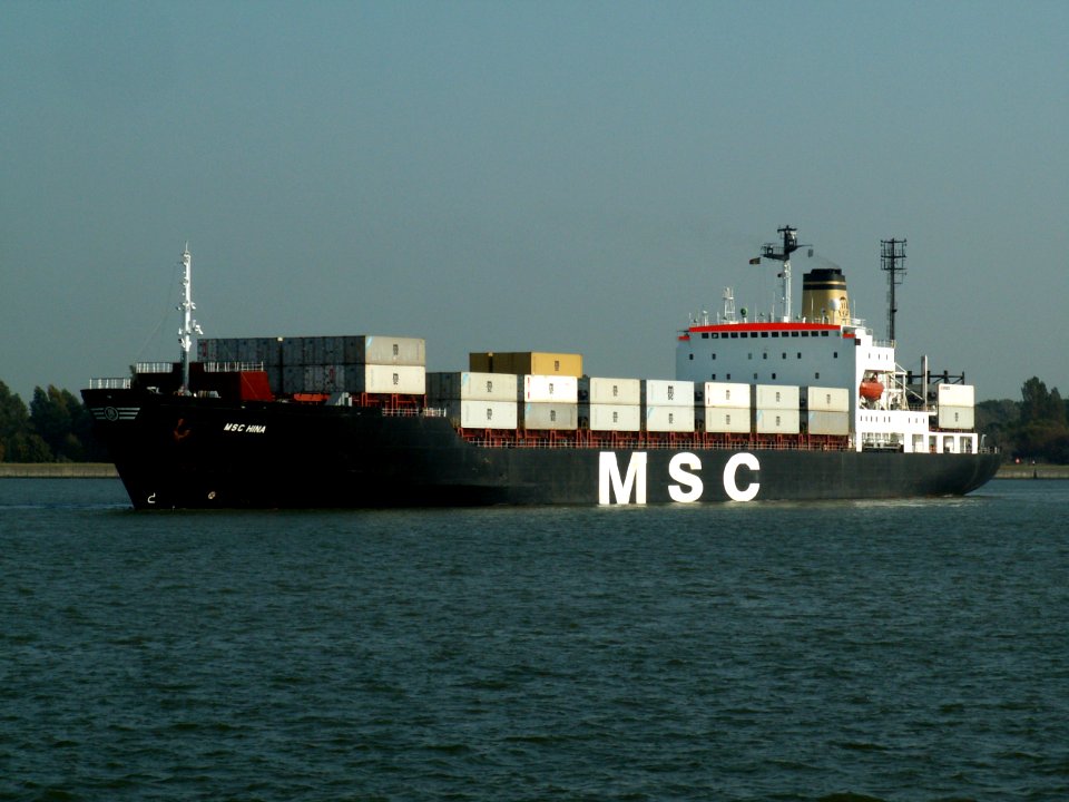 MSC Hina Port of Antwerp 12-Oct-2005