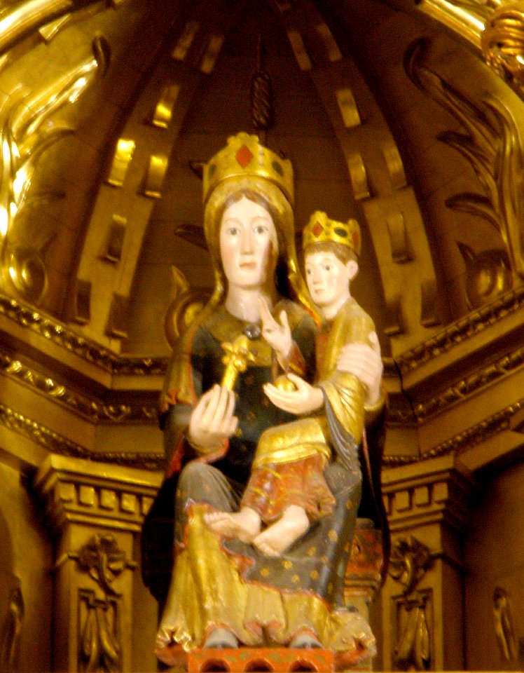 Nájera - Monasterio de Santa María la Real, retablo mayor 4