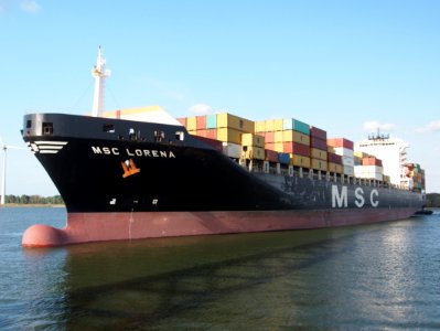 MSC LORENA - IMO 9320403 - Callsign 3EBO9, Berendrechtsluis pic4