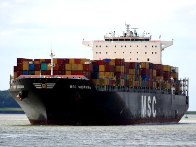 MSC SUSANNA - IMO 9290543 - Callsign 3ECU4, Berendrechtsluis, Port of Antwerp pic9