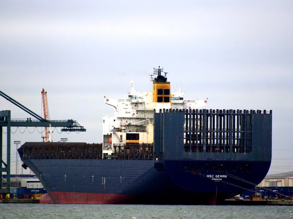 MSC Gemma (ship, 2000), IMO 9214202, Port of Antwerp