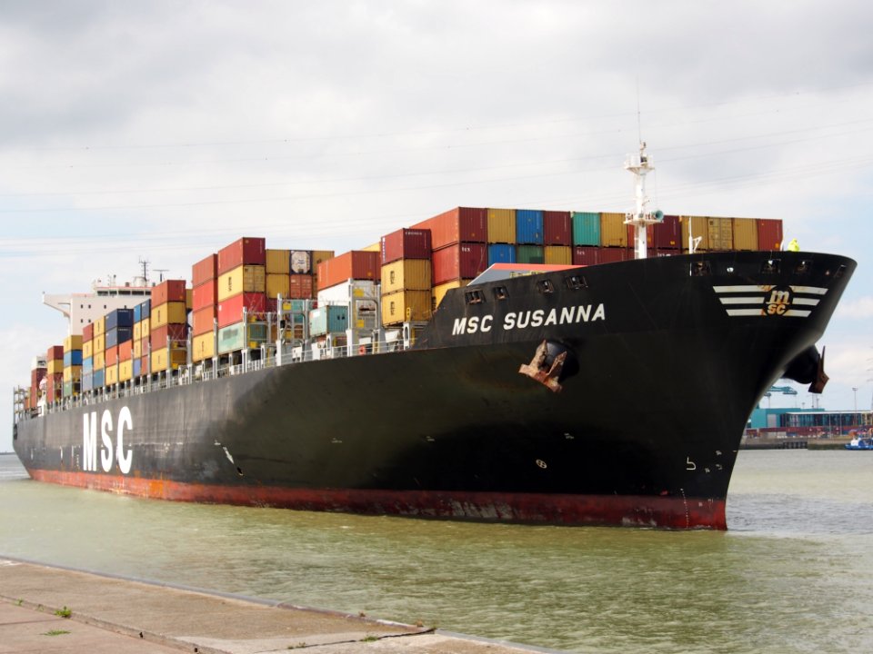 MSC SUSANNA - IMO 9290543 - Callsign 3ECU4, Berendrechtsluis, Port of Antwerp pic5