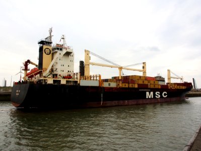 MSC Tia - IMO 9193680, Berendrechtsluis, Port of Antwerp pic4