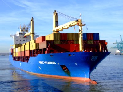 MSC Vilnius Antwerp 06feb08 07-Feb-2008