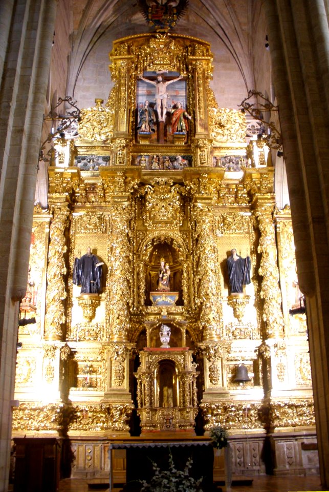 Nájera - Monasterio de Santa María la Real, retablo mayor 7