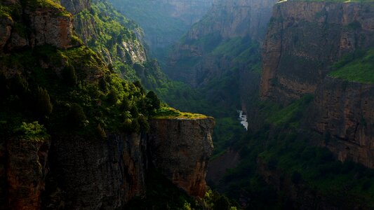 Kazakhstan landscape aksu photo