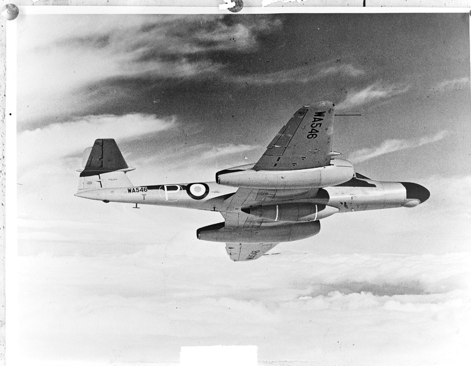 Nachtjager van Nederland Gloster Meteor NF11, Bestanddeelnr 904-3551