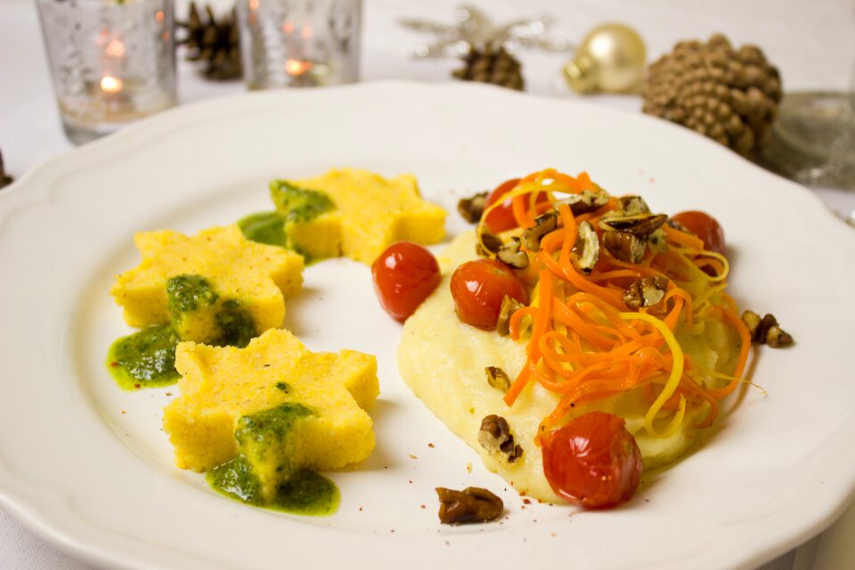 Polenta corn semolina