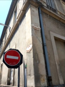 Nîmes - Angle rues Briconnet et Bourdaloue