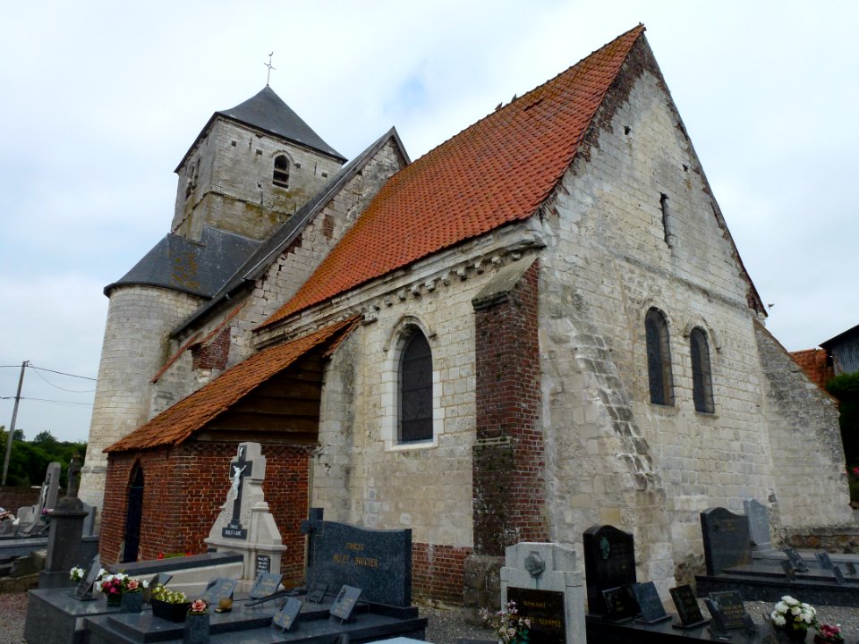 Nédon (Pas-de-Calais) église Saint-Eloi