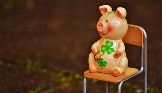 Lucky charm funny chair