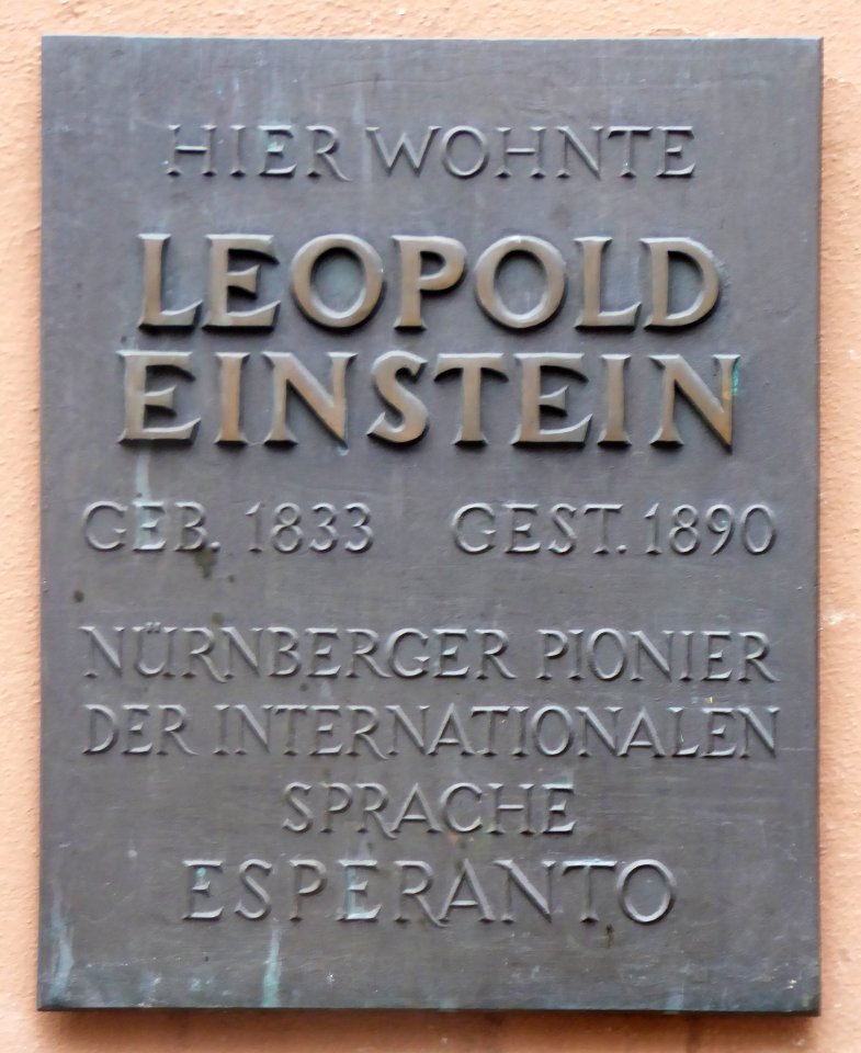 Nürnberg, Weinmarkt 14, Gedenktafel, 2