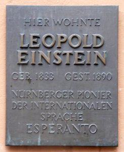 Nürnberg, Weinmarkt 14, Gedenktafel, 2