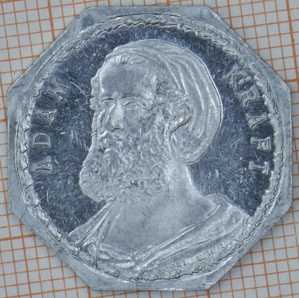 Nürnberg-Fürther Strassenbahn 20 Pfennig - Adam Kraft