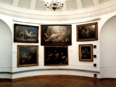 Mythological paintings in the Porczyński Gallery