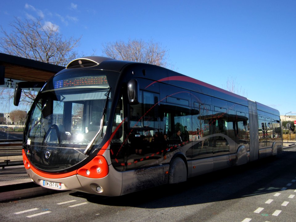 Nîmes Tango Irisbus Crealis Neo 18 n°706 T1 Costières Parnasse