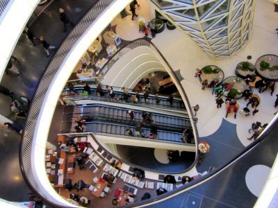 MyZeil Blick nach unten