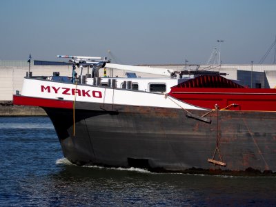 Myzako (ship, 2009), ENI 06105028, Port of Antwerp pic2