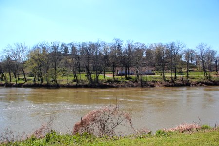 Myrtle Hill Cemetery viewed from Heritage Park, Rome, GA March 2018 photo