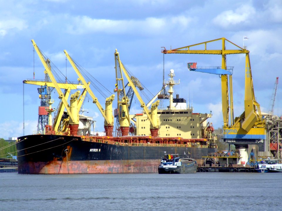 Myron N - IMO 8811364 - p2 at Port of Amsterdam, Holland 18-Apr-2007