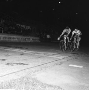 N Koch kampioen van Nederland op de baan 1963 Sprint, Bestanddeelnr 915-2714