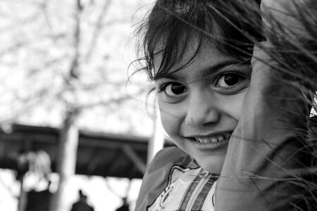 Portrait candy child