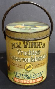 N V Vinks Vruchten-Conservenfabrieken Huishoudjam blik, pic4