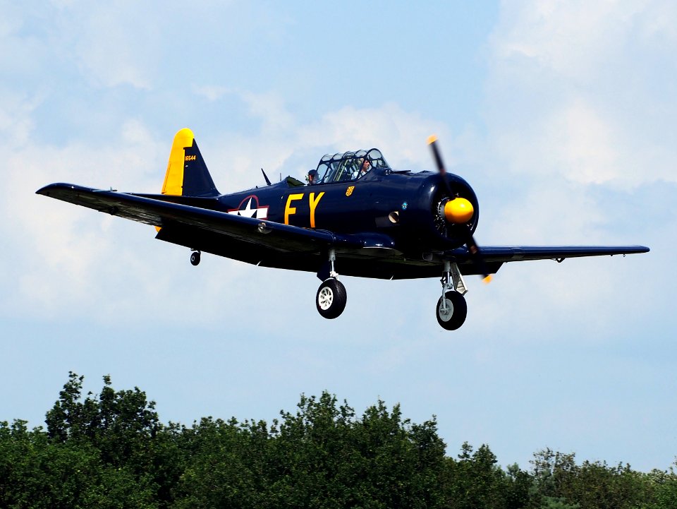N13FY, AT-6A Texan (16544) at Hilversum Airport (ICAO EHHV), photo-11
