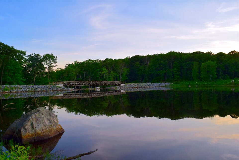 Rock landscape sky