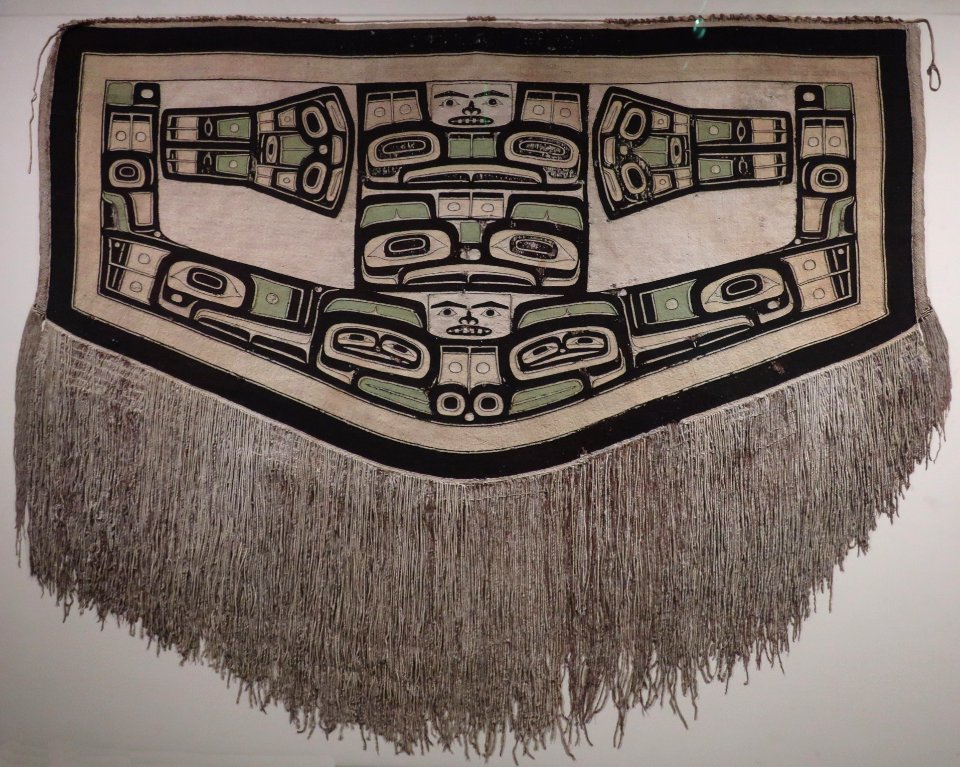 Naaxein (Chilkat Robe), Tlingit, Peabody Essex Museum