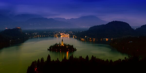 Tourism mountains city