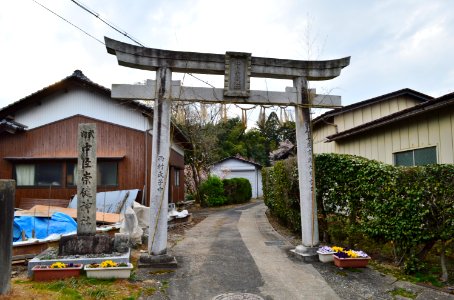 Nakatomitakatake-jinja, torii