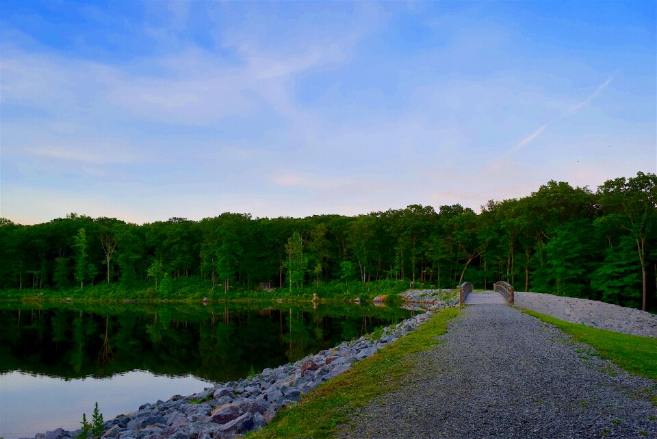 Water landscape sky